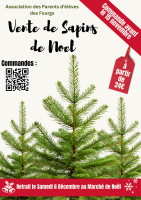 Vente Sapins de Noël